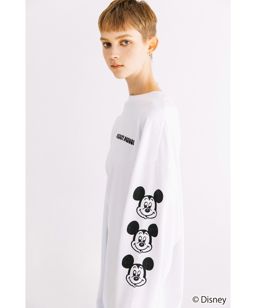 WCJ(ダブルシージェイ)の「Disney / I LOVE LS TEE(Tシャツ/カットソー・レディース・ホワイト/グリーン/ピンク・FREE)」の22枚目の写真