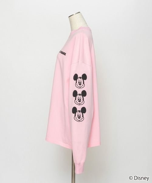 WCJ(ダブルシージェイ)の「Disney / I LOVE LS TEE(Tシャツ/カットソー・レディース・ホワイト/グリーン/ピンク・FREE)」の10枚目の写真