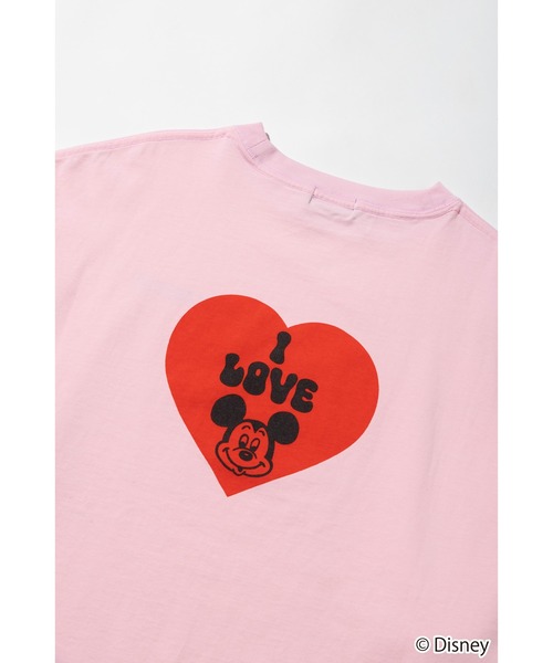 WCJ(ダブルシージェイ)の「Disney / I LOVE LS TEE(Tシャツ/カットソー・レディース・ホワイト/グリーン/ピンク・FREE)」の17枚目の写真