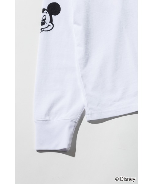 WCJ(ダブルシージェイ)の「Disney / I LOVE LS TEE(Tシャツ/カットソー・レディース・ホワイト/グリーン/ピンク・FREE)」の5枚目の写真