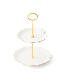 Francfranc(�t�����t����)�̃y�^���t���� 2�i �P�[�L�X�^���h �z���C�g �T�[�r���O�E�F�A �P�[�L�v���[�g(�H��)