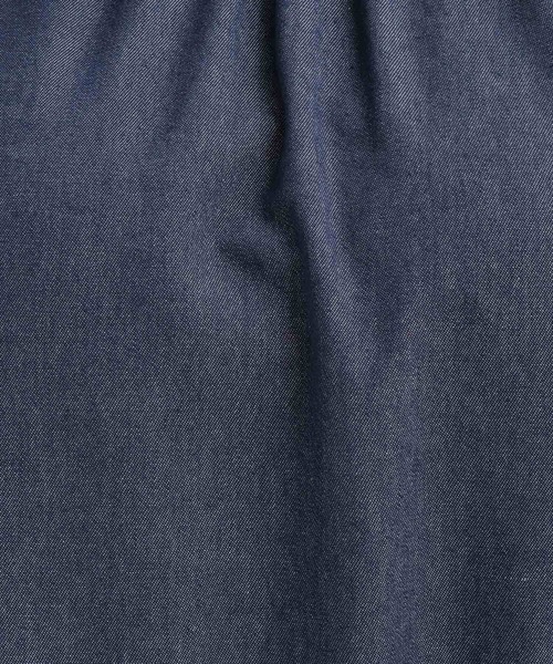 Andemiu（アンデミュウ）の「デニムボウタイブラウス641623（シャツ/ブラウス・レディース・ブルー/ネイビー・FREE）」の8枚目の写真