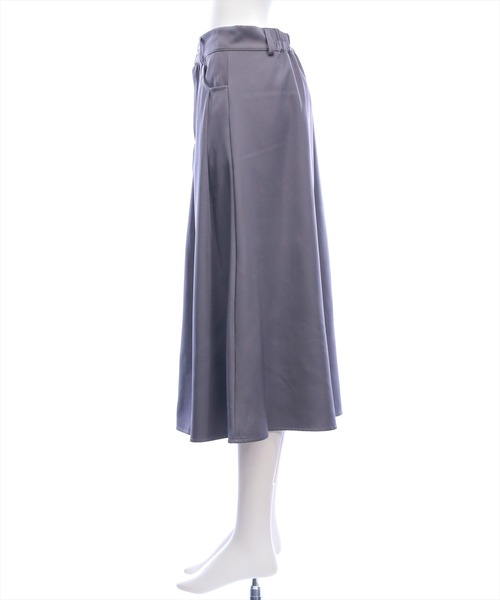 CLEAR BASIC（クリアベーシック）の「タックスカート[オフィスカジュアル 着回し抜群 大人]（スカート・レディース・ブラック/グレー・S/M）」の14枚目の写真