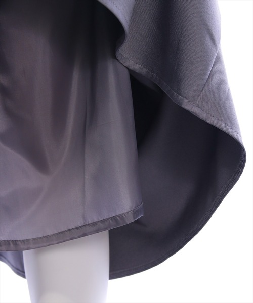 CLEAR BASIC（クリアベーシック）の「タックスカート[オフィスカジュアル 着回し抜群 大人]（スカート・レディース・ブラック/グレー・S/M）」の21枚目の写真