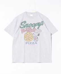 【 PEANUTS/NOSTALGICA 】 スヌーピー プリントTシャツ 26S1