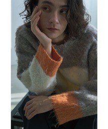 WAVE COLORBLOCK KNIT