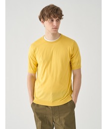 半袖コットンニットTシャツ