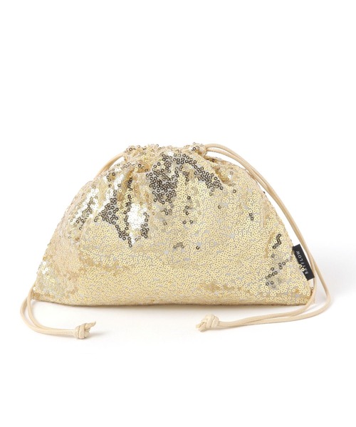BAYFLOW（ベイフロー）の「BFスパンコール巾着（ポーチ・レディース・ゴールド/ブラック/シルバー・0）」の18枚目の写真