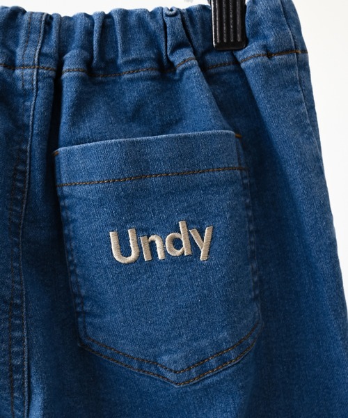 A BAG OF CHIPS（アバッグオブチップス）の「undeny/アンディニー バギーデニムパンツ（デニムパンツ・レディース・ブルー/ブラック・F）」の4枚目の写真