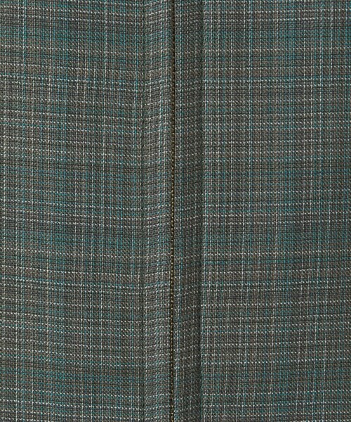 green label relaxing(グリーンレーベルリラクシング)の「TW マイクロチェック ブルゾン(ブルゾン・メンズ・グレー/ダークグレー/ケリーグリーン・S/M/L/XL)」の12枚目の写真