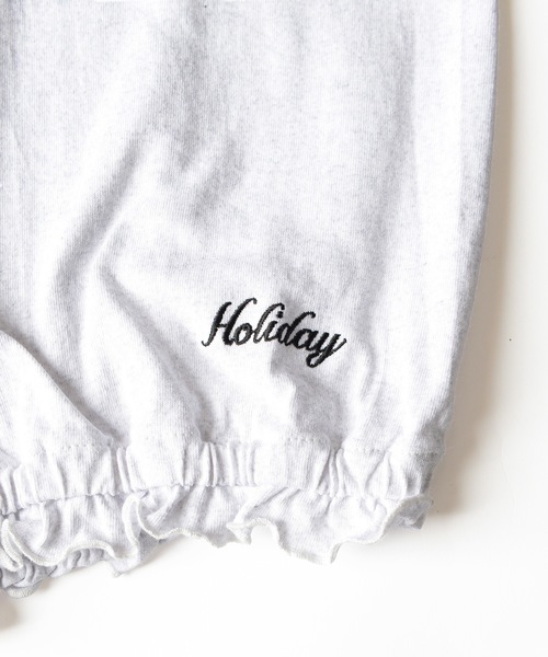 HOLIDAY（ホリデイ）の「SUPER FINE DRY BALLOON SHORT PANTS スーパーファインドライバルーンショートパンツ（その他パンツ・レディース・ダークネイビー/シルバーグレー/ホワイト/ブラック・ONE SIZE）」の7枚目の写真