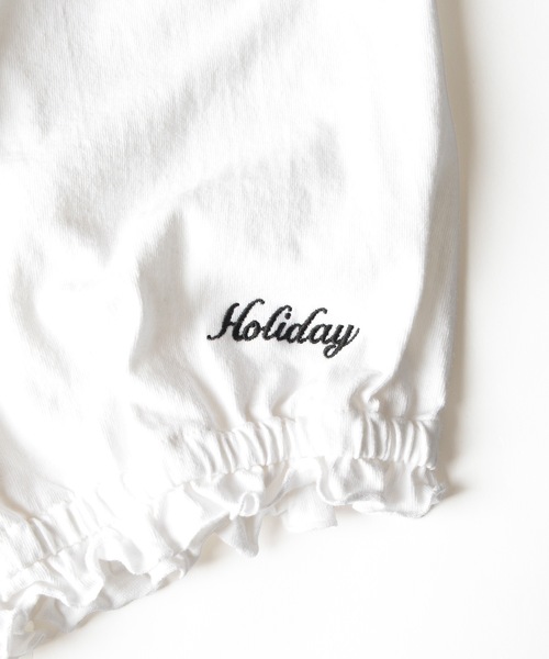 HOLIDAY（ホリデイ）の「SUPER FINE DRY BALLOON SHORT PANTS スーパーファインドライバルーンショートパンツ（その他パンツ・レディース・ダークネイビー/シルバーグレー/ホワイト/ブラック・ONE SIZE）」の8枚目の写真