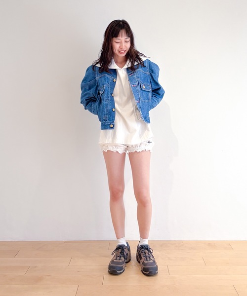 HOLIDAY（ホリデイ）の「SUPER FINE DRY BALLOON SHORT PANTS スーパーファインドライバルーンショートパンツ（その他パンツ・レディース・ダークネイビー/シルバーグレー/ホワイト/ブラック・ONE SIZE）」の15枚目の写真