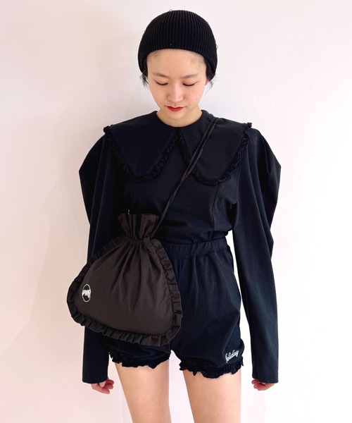 HOLIDAY(ホリデイ)の「SUPER FINE DRY BALLOON SHORT PANTS スーパーファインドライバルーンショートパンツ(その他パンツ・レディース・ダークネイビー/シルバーグレー/ホワイト/ブラック・ONE SIZE)」の16枚目の写真