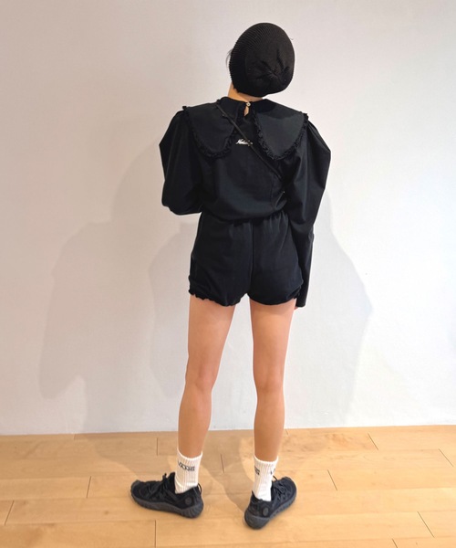 HOLIDAY(ホリデイ)の「SUPER FINE DRY BALLOON SHORT PANTS スーパーファインドライバルーンショートパンツ(その他パンツ・レディース・ダークネイビー/シルバーグレー/ホワイト/ブラック・ONE SIZE)」の18枚目の写真