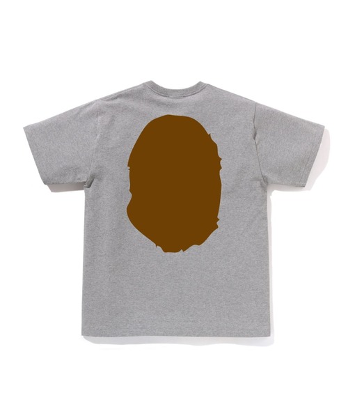 A BATHING APE(アベイシングエイプ)の「BIG APE HEAD TEE(Tシャツ/カットソー・メンズ・グレー/ブラック/サックスブルー/イエロー/ネイビー/グリーン/ホワイト/ピンク・MEDIUM/SMALL/X-LARGE/XX-LARGE/LARGE/XXX-LARGE)」の11枚目の写真