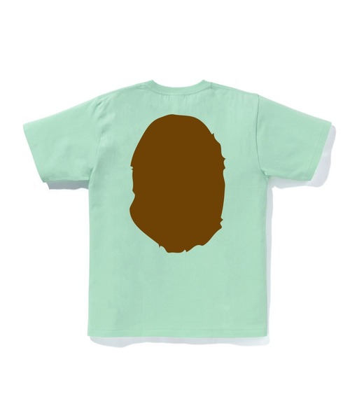 A BATHING APE(アベイシングエイプ)の「BIG APE HEAD TEE(Tシャツ/カットソー・メンズ・グレー/ブラック/サックスブルー/イエロー/ネイビー/グリーン/ホワイト/ピンク・MEDIUM/SMALL/X-LARGE/XX-LARGE/LARGE/XXX-LARGE)」の12枚目の写真
