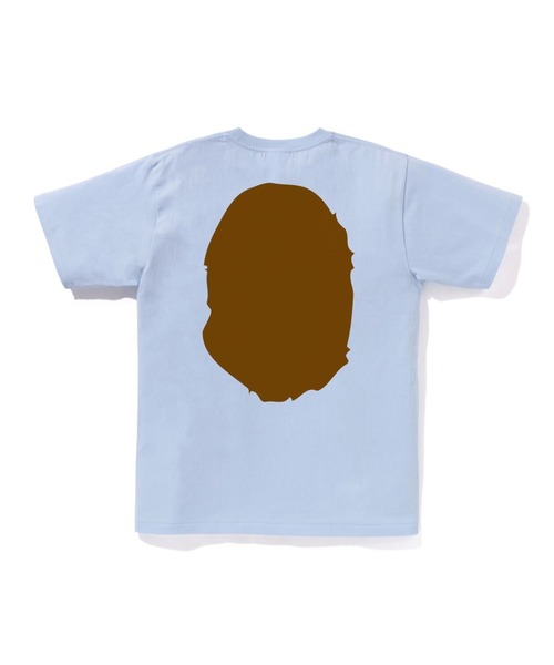 A BATHING APE(アベイシングエイプ)の「BIG APE HEAD TEE(Tシャツ/カットソー・メンズ・グレー/ブラック/サックスブルー/イエロー/ネイビー/グリーン/ホワイト/ピンク・MEDIUM/SMALL/X-LARGE/XX-LARGE/LARGE/XXX-LARGE)」の14枚目の写真
