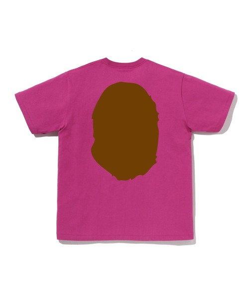A BATHING APE(アベイシングエイプ)の「BIG APE HEAD TEE(Tシャツ/カットソー・メンズ・グレー/ブラック/サックスブルー/イエロー/ネイビー/グリーン/ホワイト/ピンク・MEDIUM/SMALL/X-LARGE/XX-LARGE/LARGE/XXX-LARGE)」の16枚目の写真