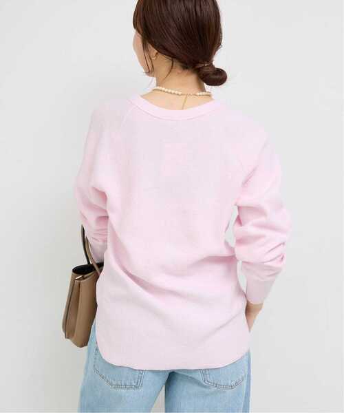 SLOBE IENA(スローブイエナ)の「《WEB限定/追加2》Wフェイスジャージヘンリープルオーバー(Tシャツ/カットソー・レディース・ピンク系その他・FREE)」の13枚目の写真