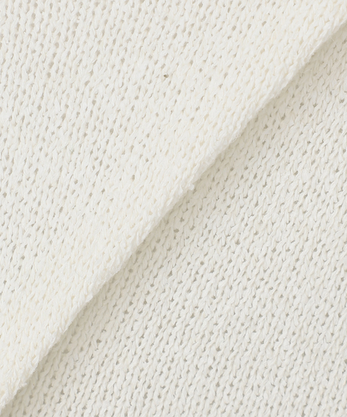 Spick & Span(スピックアンドスパン)の「シルクコンペーパーヤーンニュアンスネックニット(ニット/セーター・レディース・ホワイト/ベージュ・FREE)」の22枚目の写真