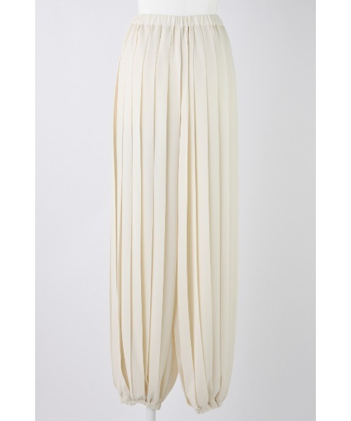 ENFOLD（エンフォルド）の「PLEATS TROUSERS（その他パンツ・レディース・オフホワイト/ダークグレー・38/36/34）」の5枚目の写真