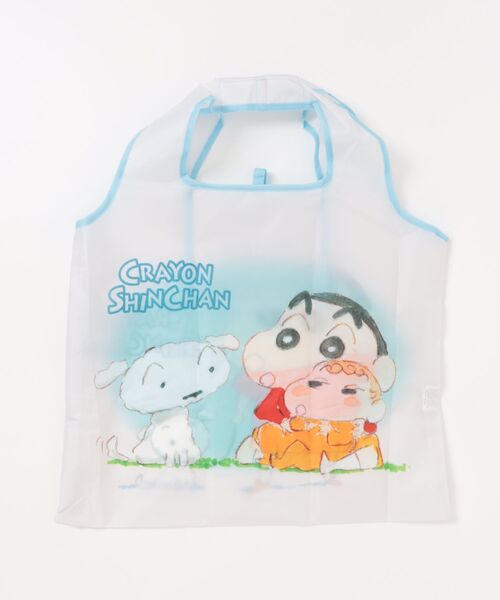 Rendez-Vous(ランデヴー)の「【 クレヨンしんちゃん 】 くるくるショッピングバッグA 26S2(エコバッグ/サブバッグ・レディース・ホワイト/ブラック・FREE)」の7枚目の写真