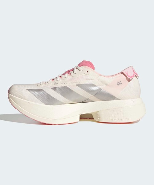 adidas（アディダス）の「アディゼロ アディオス プロ4 / ADIZERO ADIOS PRO 4 / ランニングシューズ / アディダス adidas（スニーカー・メンズ・ホワイト×ピンク・28.5cm/28.0cm/27.5cm/26.5cm/26.0cm/25.5cm/27.0cm）」の15枚目の写真