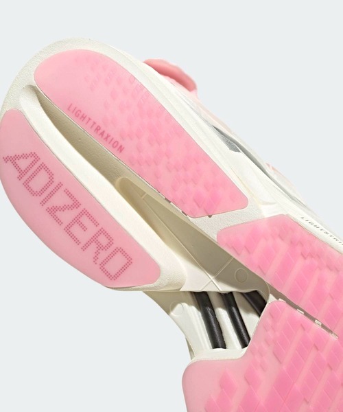 adidas（アディダス）の「アディゼロ アディオス プロ4 / ADIZERO ADIOS PRO 4 / ランニングシューズ / アディダス adidas（スニーカー・メンズ・ホワイト×ピンク・28.5cm/28.0cm/27.5cm/26.5cm/26.0cm/25.5cm/27.0cm）」の18枚目の写真