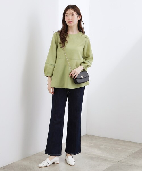 grove(グローブ)の「フラップチェーンミニショルダー(ショルダーバッグ・レディース・シルバー系その他/ナチュラル/ブラック/サックスブルー・00)」の7枚目の写真