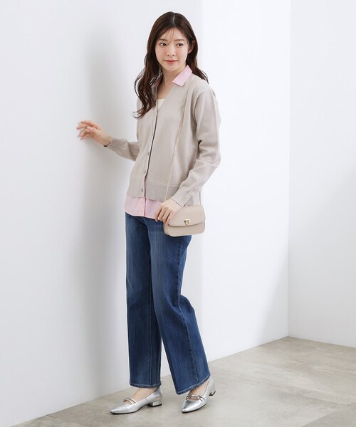 grove(グローブ)の「フラップチェーンミニショルダー(ショルダーバッグ・レディース・シルバー系その他/ナチュラル/ブラック/サックスブルー・00)」の9枚目の写真