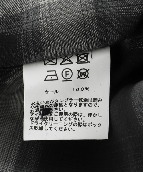 GOLD（ゴールド）の「GOLD / ゴールド：WOOL Super140s TROPICAL OPEN SHIRT：26A-GL29647[MUS]（シャツ/ブラウス・メンズ・ブラック・S/M）」の8枚目の写真