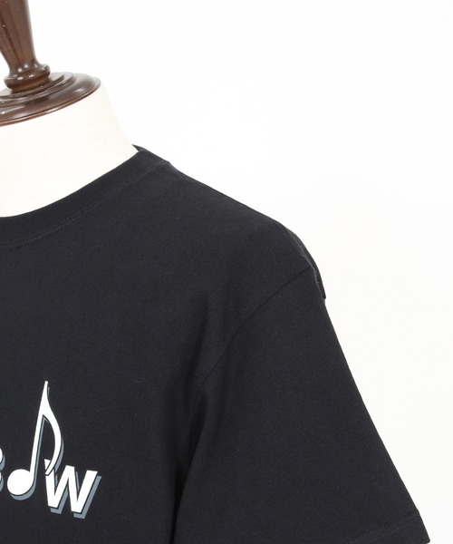 No Rain No Rainbow(ノーレインノーレインボー)の「mt10389-logo printed T-shirt Tシャツ(NR26S-28)(Tシャツ/カットソー・メンズ・ピンク/ホワイト/ブラック・XL/L/M/S)」の10枚目の写真