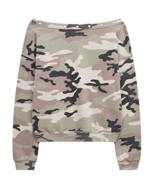 Midnight Move(ミッドナイトムーブ)の「A'GEM/9 × .kom 『MIDNIGHT MOVE/ミッドナイトムーブ』ey camo mtm/カモスウェットシャツ(スウェット・レディース・ピンク・FREE)」の16枚目の写真