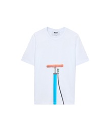 MSGM（エムエスジーエム）の「FLOOR PUMP グラフィック Tシャツ（Tシャツ/カットソー）」