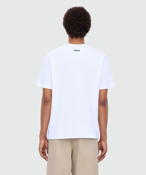 MSGM(エムエスジーエム)の「FLOOR PUMP グラフィック Tシャツ(Tシャツ/カットソー・メンズ・ホワイト・S/XS/XL/L/M)」の5枚目の写真