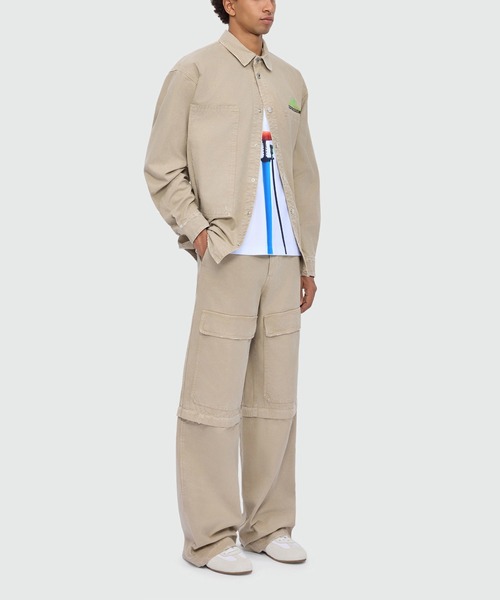 MSGM(エムエスジーエム)の「FLOOR PUMP グラフィック Tシャツ(Tシャツ/カットソー・メンズ・ホワイト・S/XS/XL/L/M)」の6枚目の写真