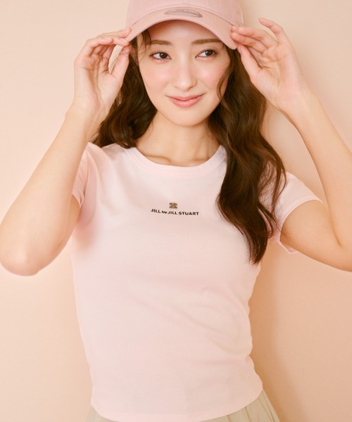 コンパクトワンポイントロゴT（Tシャツ/カットソー）｜JILL by JILL 