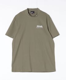 PING（ピン）の「ピン  PEカノコ半袖ハイネックシャツ_（Tシャツ/カットソー）」