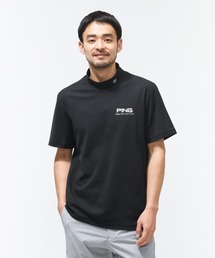 PING（ピン）の「ピン  PEカノコ半袖ハイネックシャツ（Tシャツ/カットソー）」
