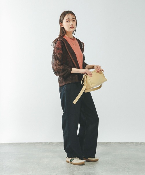 GLOBAL WORK(グローバルワーク)の「Fffit エフィット/やわらかストレッチクルーネック半袖/645043(Tシャツ/カットソー・レディース・グレー/レッド系その他6/ブラック/ホワイト・SMALL/LARGE/X-LARGE/MEDIUM)」の18枚目の写真