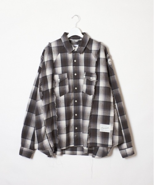 DISCOVERED（ディスカバード）の「DISCOVERED SWITCH NEL SHIRTS（シャツ/ブラウス・メンズ・ブルー/ブラック・3/1）」の2枚目の写真