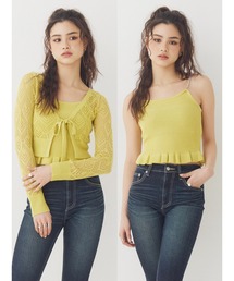 EVRIS | ビスチェアンサンブルニットトップス(ニット/セーター)