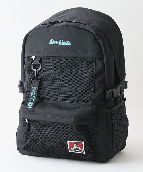 BEN DAVIS（ベンデイビス）の「【BEN DAVIS/ベンデイビス】メッシュポケットデイパック8460（バックパック/リュック・メンズ・ブルー/ブラック/レッド・FREE）」の2枚目の写真