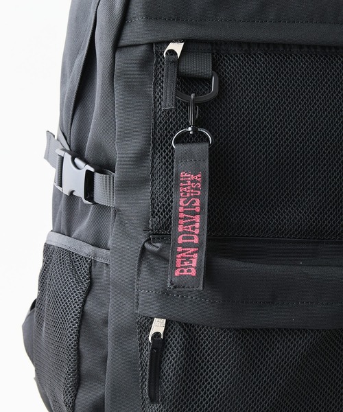 BEN DAVIS（ベンデイビス）の「【BEN DAVIS/ベンデイビス】メッシュポケットデイパック8460（バックパック/リュック・メンズ・ブルー/ブラック/レッド・FREE）」の14枚目の写真