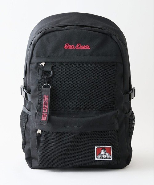 BEN DAVIS（ベンデイビス）の「【BEN DAVIS/ベンデイビス】メッシュポケットデイパック8460（バックパック/リュック・メンズ・ブルー/ブラック/レッド・FREE）」の16枚目の写真