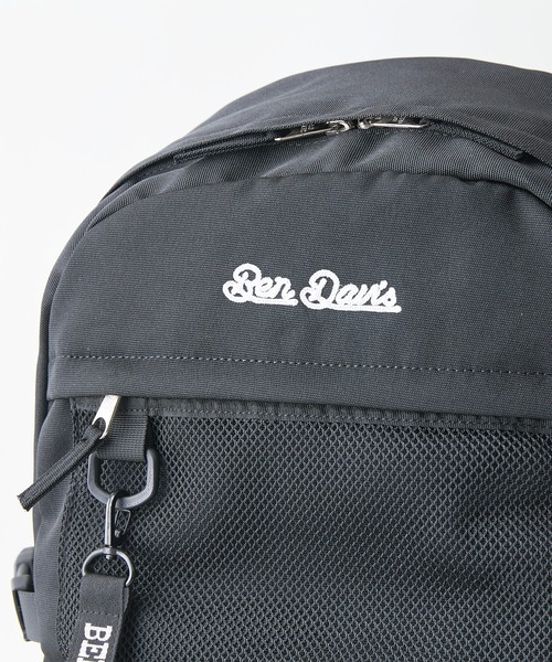 BEN DAVIS（ベンデイビス）の「【BEN DAVIS/ベンデイビス】メッシュポケットデイパック8460（バックパック/リュック・メンズ・ブルー/ブラック/レッド・FREE）」の4枚目の写真