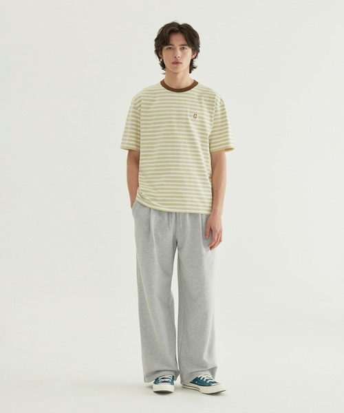 COVERNAT（カバーナット）の「SIGNATURE SYMBOL WIDE SWEATPANTS（スウェットパンツ・メンズ・ネイビー/杢グレー/ブラック・X-LARGE/LARGE/MEDIUM/SMALL/XX-LARGE/X-SMALL）」の4枚目の写真