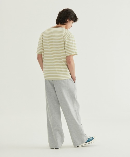 COVERNAT（カバーナット）の「SIGNATURE SYMBOL WIDE SWEATPANTS（スウェットパンツ・メンズ・ネイビー/杢グレー/ブラック・X-LARGE/LARGE/MEDIUM/SMALL/XX-LARGE/X-SMALL）」の6枚目の写真