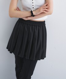 leather like mini skirt